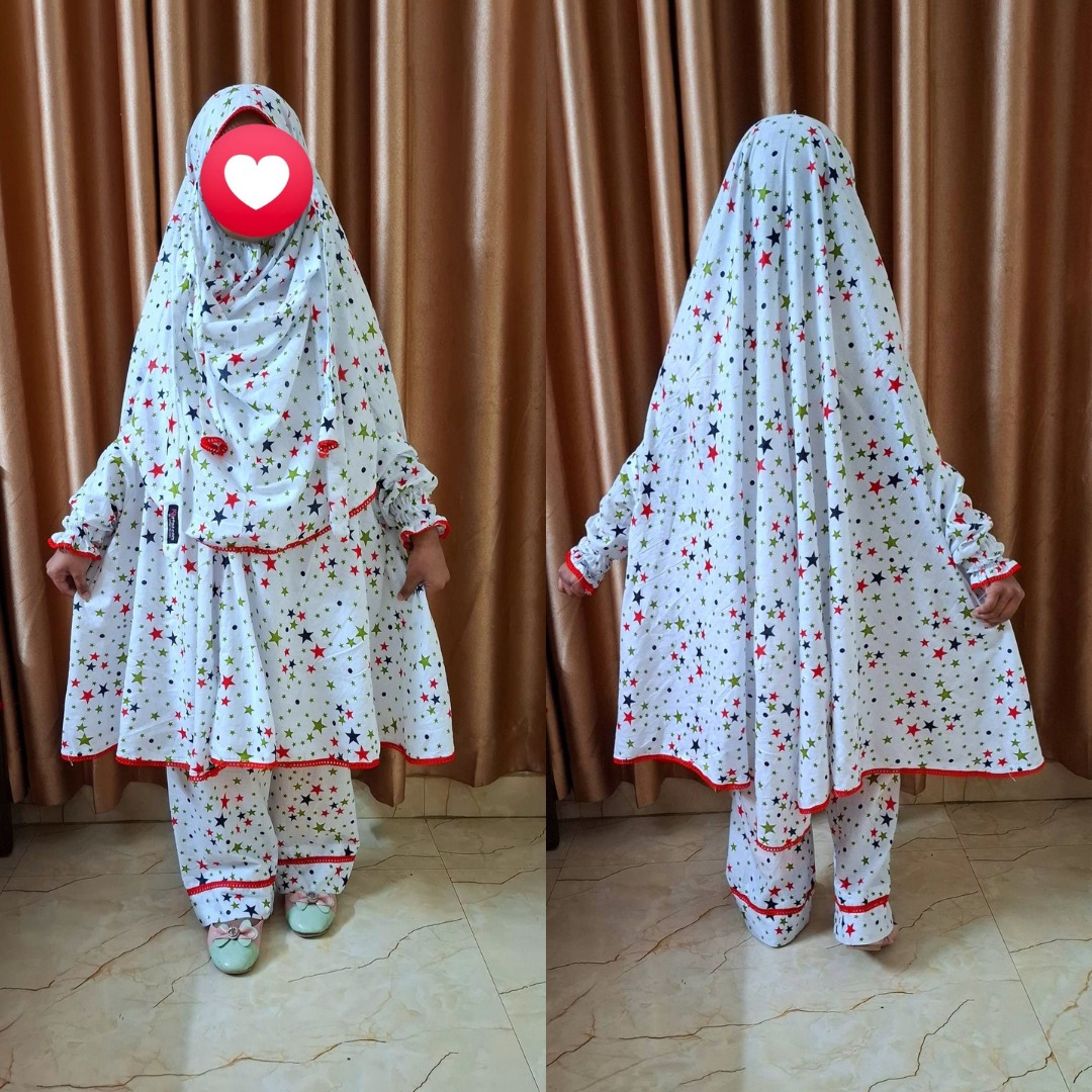 Cotton Master Kids Khimar set