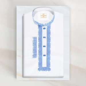 Exclusive Blue Embroidery