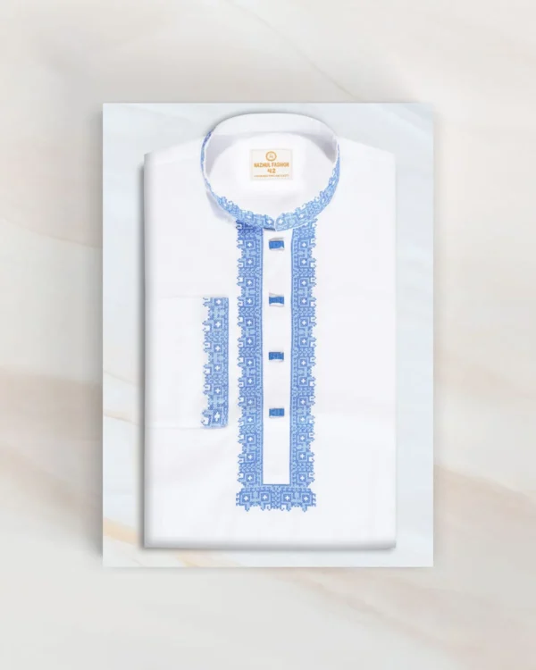 Exclusive Blue Embroidery